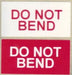 Do Not Bend Labels - 50x25mm - 500 Labels
