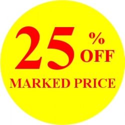 Promotional Labels - 25% Off