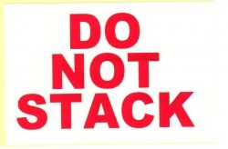 Do Not Stack - 50x25mm - 500 Labels