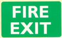 Self Adhesive Fire Exit Labels (Qty: 1,000) 
