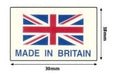Self Adhesive Union Jack Labels - 30mm x 18mm (Qty: 1,000) 