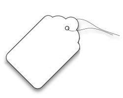 Tagging Cards - Strung - 1,000 (E26)(48x32)