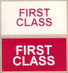 First Class Labels - 50x25mm - 500 Labels