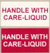 Handle With Care - Liquid Labels - 50x25mm - 500 Labels